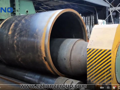 Машина для прокатки пластин EZHONG 120x3200 на 3 рулона