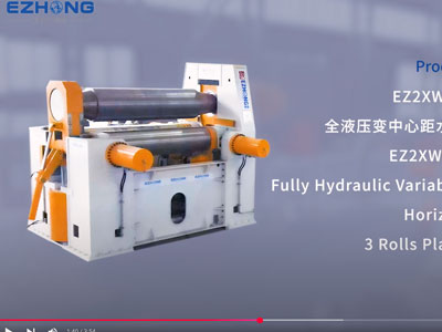 EZ2XW11SY-120X3200mm Полностью гидравлическая машина завальцовки плиты 3 Ролльс