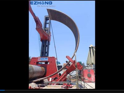 Процесс прокатки для машины завальцовки плиты EZHONG